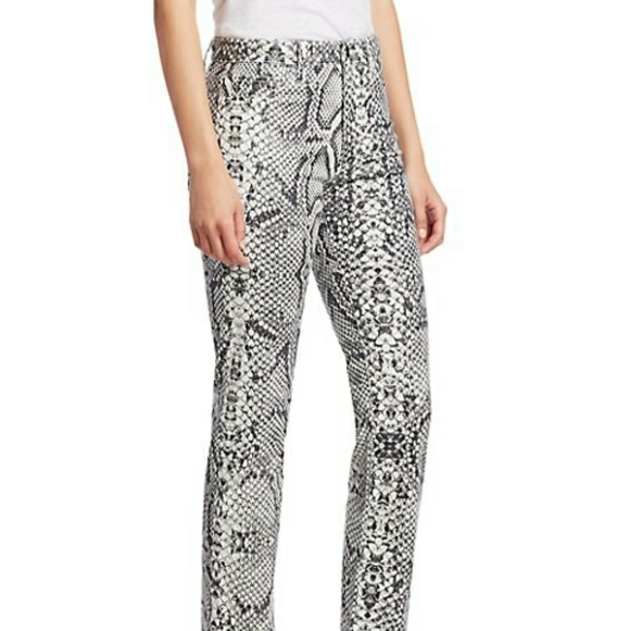 JOE'S | scaled python cigarette high rise pant - Picture 2 of 5